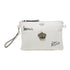 Clutch bianca con applicazione di perline Swish Jeans, Borse e accessori Donna, SKU b514000046, Immagine 0